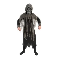 Déguisement faucheuse avec masque tête de mort - Enfant - RueDeLaFete