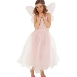 Déguisement Fée Danae Rose luxe - enfant - RueDeLaFete