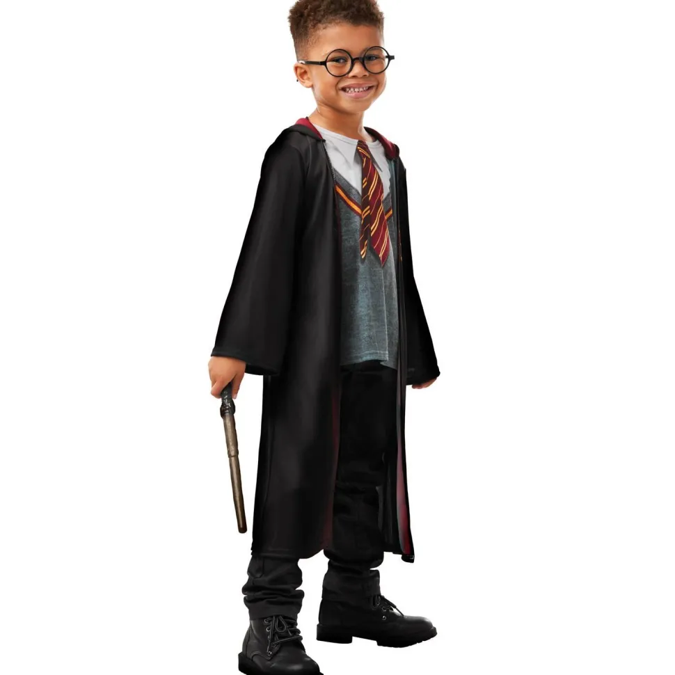 Déguisement Harry Potter™ Avec Baguette Et Lunettes - Enfant - RueDeLaFete