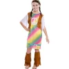 Déguisement Hippie Arc en Ciel - Fille - RueDeLaFete