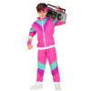 Déguisement jogging rose années 80 - Enfant - RueDeLaFete