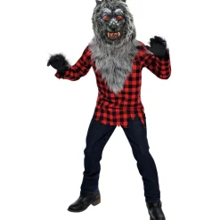 Déguisement Loup Hurlant Affamé - Enfant - RueDeLaFete