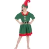 Déguisement Lutine rouge/vert - enfant - RueDeLaFete