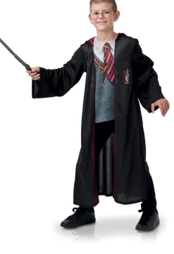 Déguisement Luxe Harry Potter™ Avec Baguette Et Lunettes - Enfant - RueDeLaFete