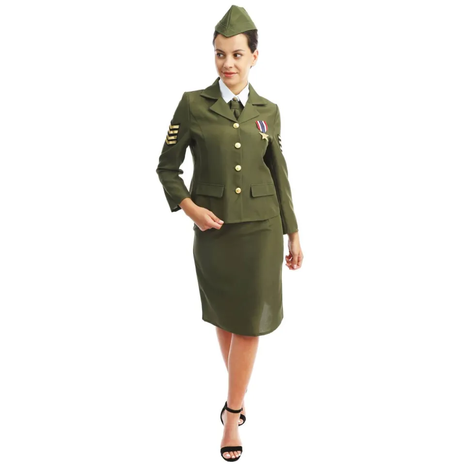 Déguisement militaire DDay - femme - RueDeLaFete