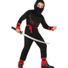 Déguisement Ninja rouge - Garcon - RueDeLaFete
