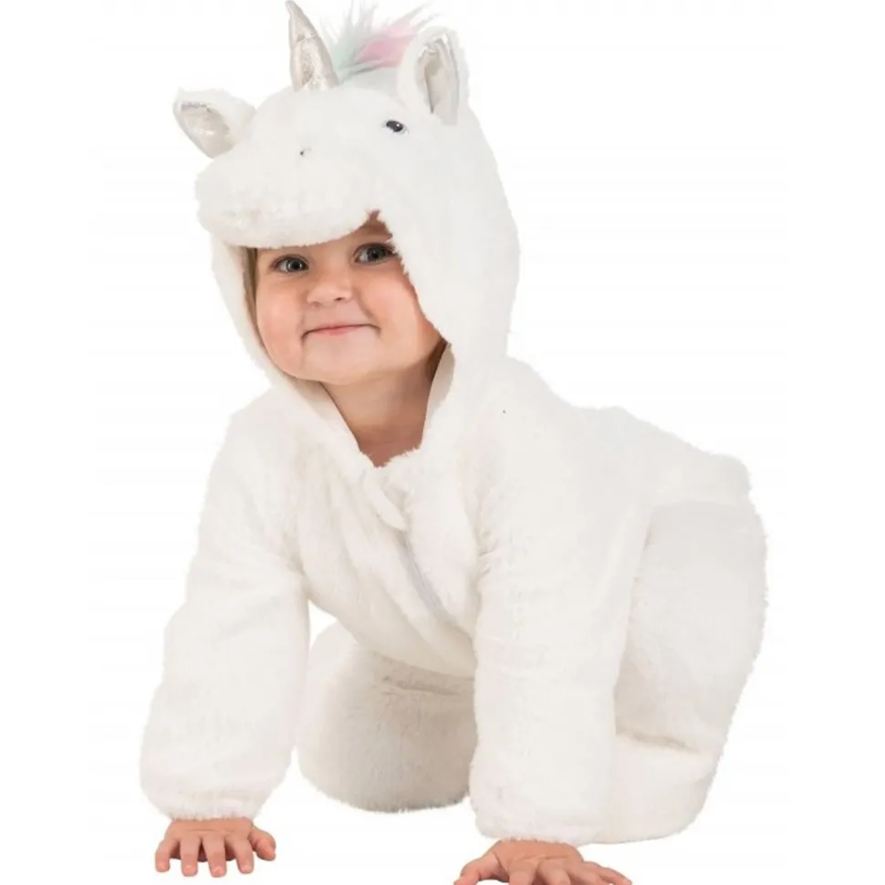 Déguisement peluche bébé Licorne - RueDeLaFete