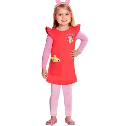 Déguisement Peppa Pig™ - Robe rouge - Fille - RueDeLaFete