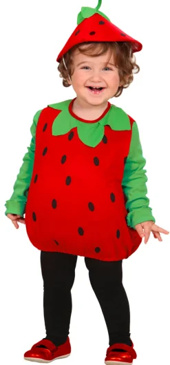 Déguisement Petite Fraise - Bébé - RueDeLaFete