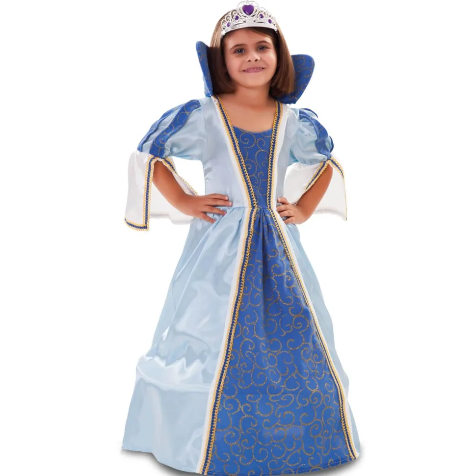 Déguisement Petite Princesse : Bleu - RueDeLaFete
