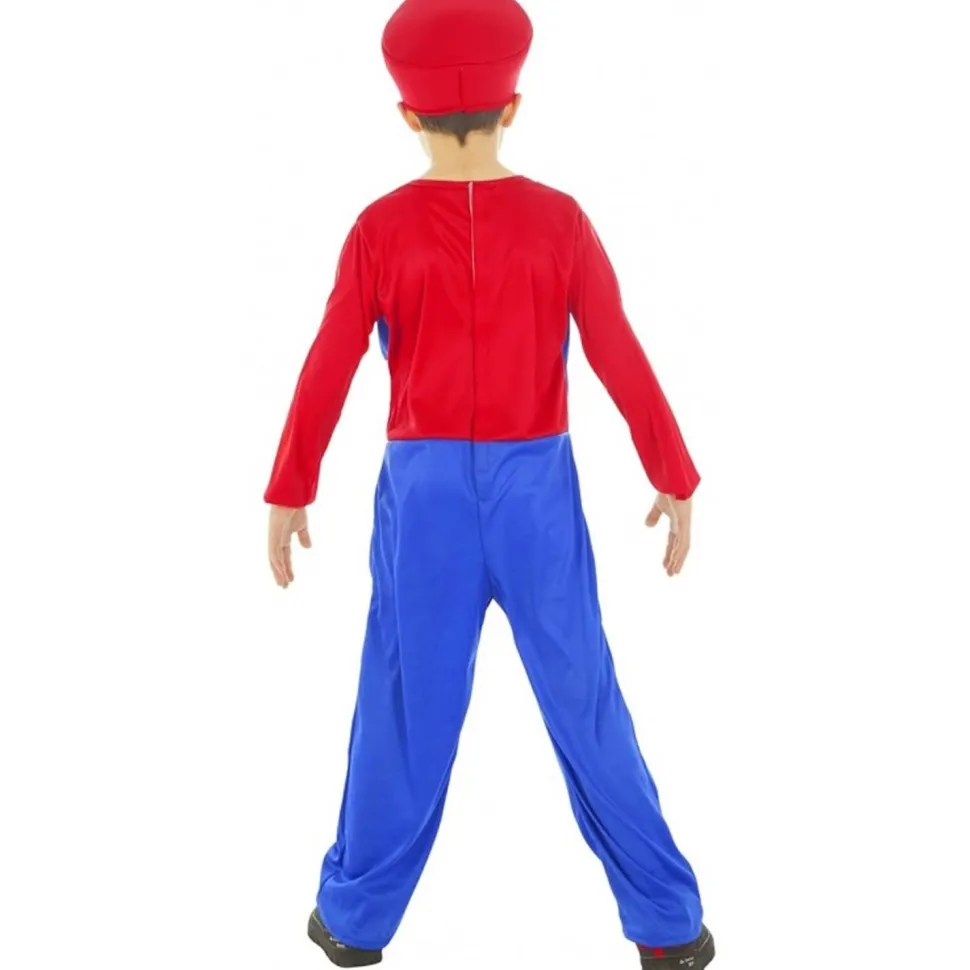 Déguisement Plombier Rouge enfant - RueDeLaFete