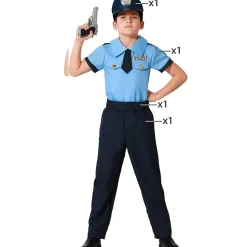 Déguisement Policier uniforme - Garçon - RueDeLaFete