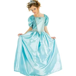Déguisement Princesse bleue luxe enfant - RueDeLaFete