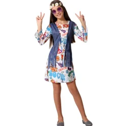 Déguisement Robe Hippie - Fille - RueDeLaFete
