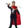 Déguisement Roi Médiéval Rouge - Garçon - RueDeLaFete
