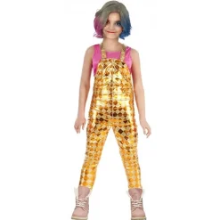 Déguisement Salopette Miss Crazy enfant - RueDeLaFete