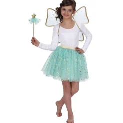 Déguisement Set Fée enfant, Vert - RueDeLaFete
