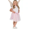 Déguisement Set Fée Papillon enfant, Rose - RueDeLaFete