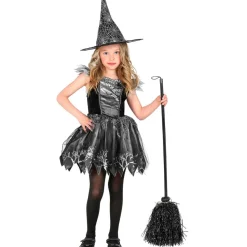 Déguisement sorcière argentée - Fille - RueDeLaFete