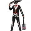Déguisement squelette mariachi mexicain - Garçon - RueDeLaFete