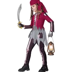 Déguisement Squelette Pirate - Fille - RueDeLaFete