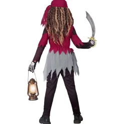 Déguisement Squelette Pirate - Fille - RueDeLaFete