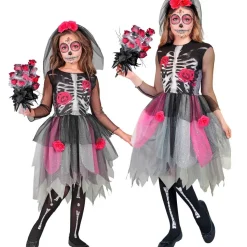 Déguisement Squelette rose - Enfant - RueDeLaFete