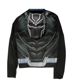Déguisement Top Classique avec masque Black Panther - RueDeLaFete