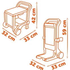 Diable Bricolo Black et Decker - Smoby