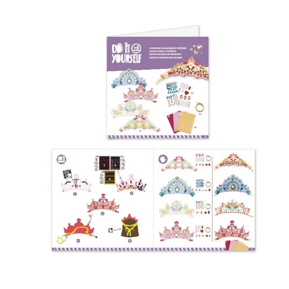 Diadème Mosaïques : Comme une princesse - Djeco