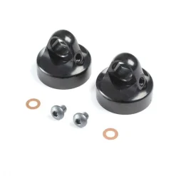 Domed Bleeder Shock Caps Aluminum G3 (2) - 22 - TLR - Team Losi Racing - Losi - TLR