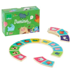 Dominos de la ferme en bois - Vilac
