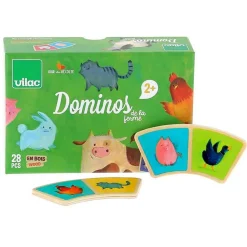 Dominos de la ferme en bois - Vilac