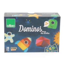 Dominos en bois : Dans les étoiles - Vilac