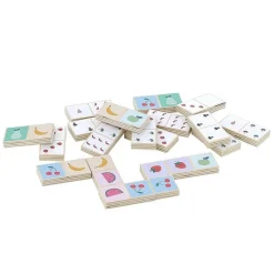 Dominos réversibles fruits / légumes - Sarah - Vilac