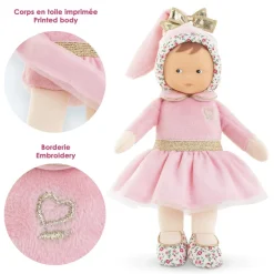 Doudou miss ballerine : Rose grenadine - Corolle