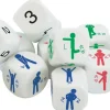 Dés de mouvement, set de 12 - Eduplay
