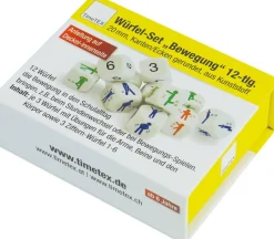 Dés de mouvement, set de 12 - Eduplay