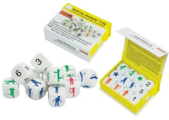 Dés de mouvement, set de 12 - Eduplay