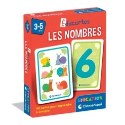 Éducartes : Les nombres - Clementoni