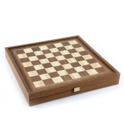Echecs Backgammon 41Cm en Noyer - Manopoulos