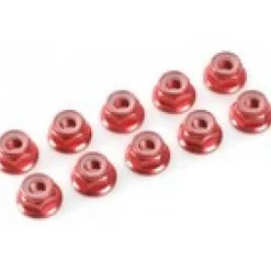 Ecrou Hex Bloq. Flasque M5 Rouge - GF-0401-055 - Gforce