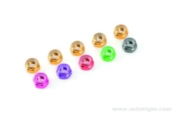 Ecrou Hex Bloq. M5 Alu Rouge (1) - GF-0400-055 - Gforce