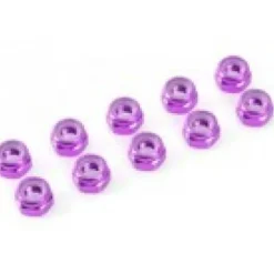 Ecrou Hex Bloq. M4 Alu Violet (1) - GF-0400-042 - Gforce