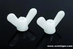 Ecrou Papillon M4 Nylon (2) - GF-0304-001 - Gforce