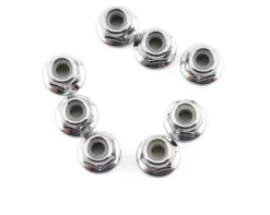 Ecrous Nylstop Acier Epaules 4Mm (8) - Traxxas