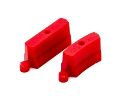 Elements de rail en plastique Rouge pour piste turbo Racing (50 pcs) - Turbo Racing