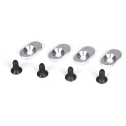 Engine Mount Inserts & Screws, 18/58 (4): 5IVE-T - Losi - TLR