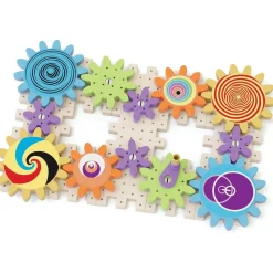 Engrenages Kaleido - 38 pièces - PLAYBIO - Quercetti