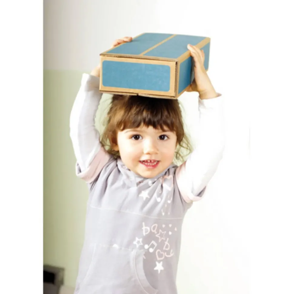 Ensemble de briques de construction rigide en carton 20 pièces - Eduplay